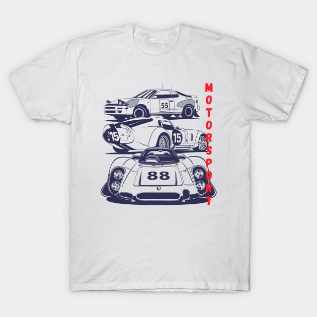 Motorsport T-Shirt by Markaryan